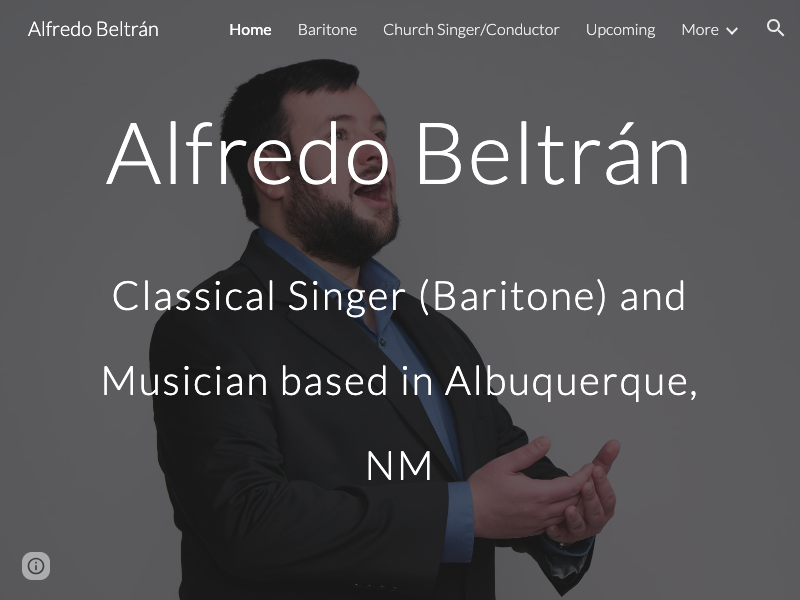 Alfredo Beltran website